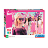 Clementoni Jigsaw Puzzle Super Color Barbie, 104º.