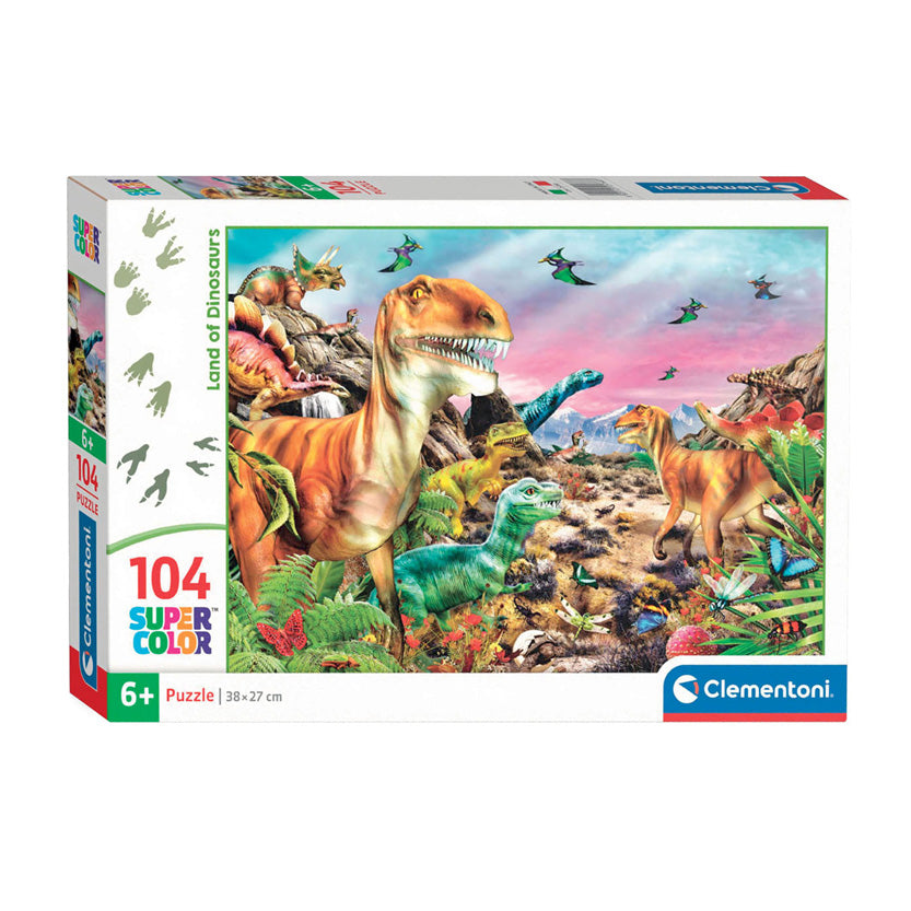 Clementoni jigsaw puzzle Super Color Trolls 3, 104st.