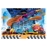 Clementoni jigsaw puzzle super color hot wheels ii, 104 pcs.