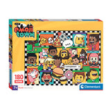 Clementi Jigsaw Puzzle Super Color Emoji Town, 180st.