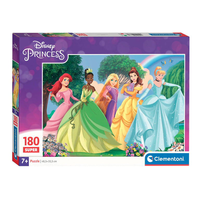 Clemtoni Jigsaw Puzzel Super Faarf Prinzessin, 180st.