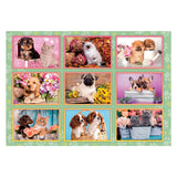 Cleronni Jigsaw Puzzle Super Color Puppies Colrage, 180st.