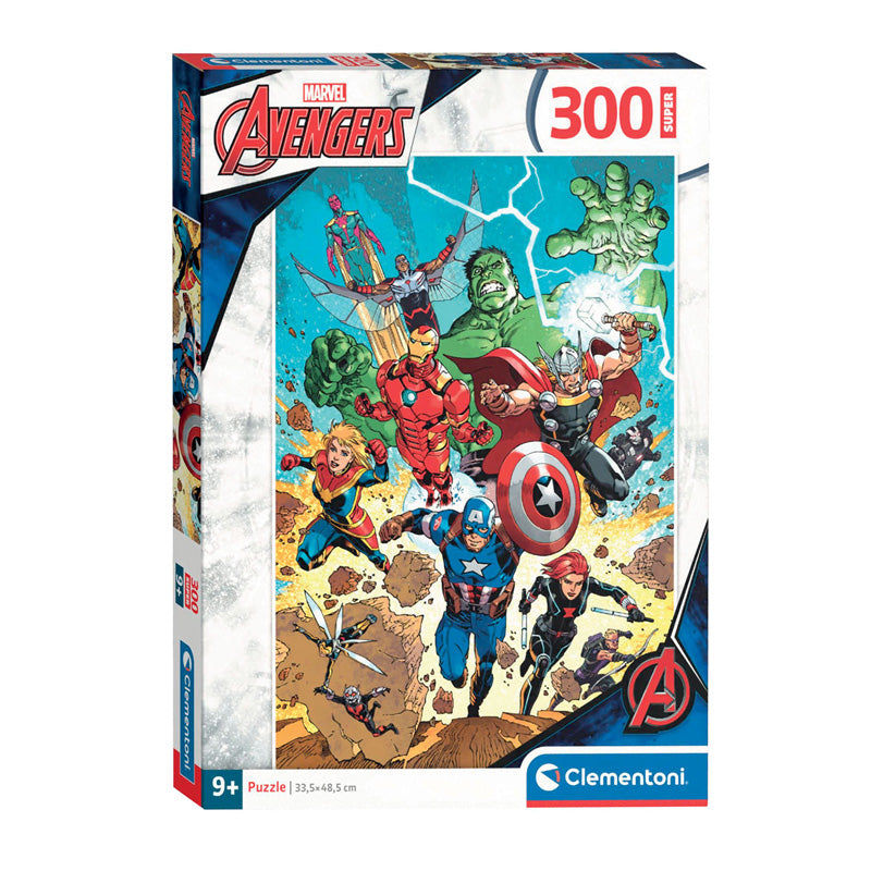 Clementoni Jigsaw Puzzle Super Color The Avengers, 300st.