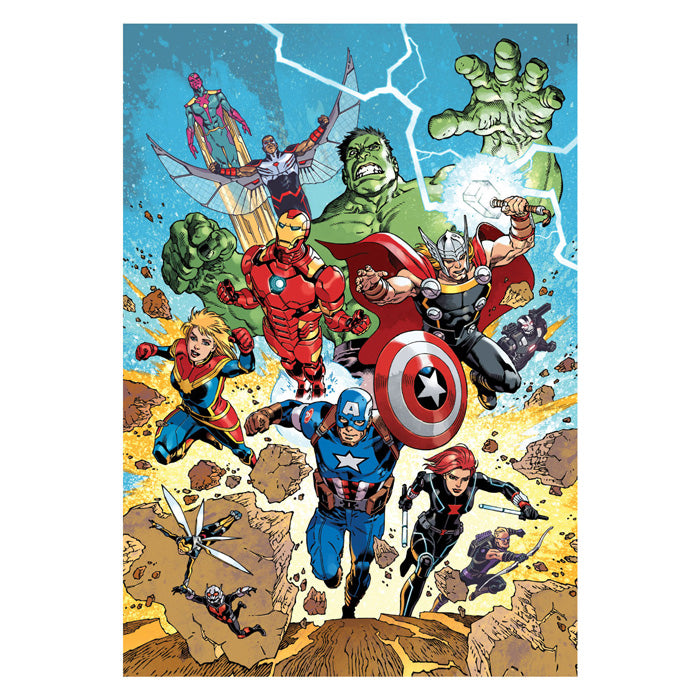 Clementoni jigsaw puzzle Super Color the Avengers, 300st.