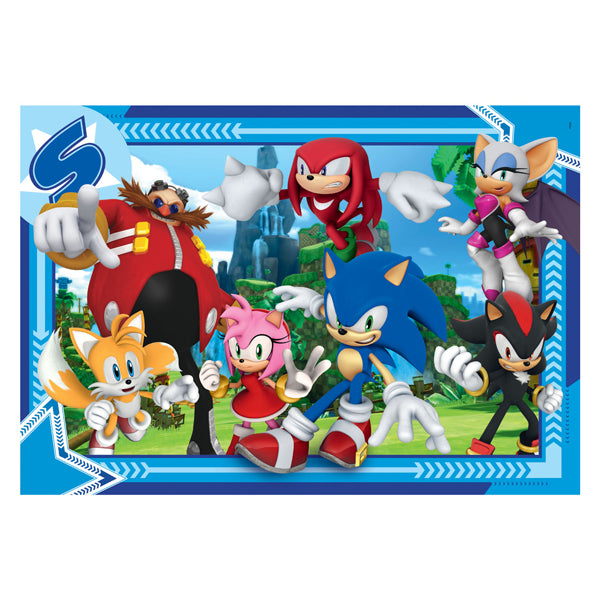 Clementoni jigsaw puzzle Super Color Sonic, 300st.