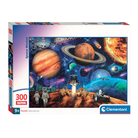 Cleronsi Jigsaw Puzzle Super Color Space Mission, 300st.