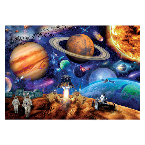 Cleronsi Jigsaw Puzzle Super Color Space Mission, 300st.