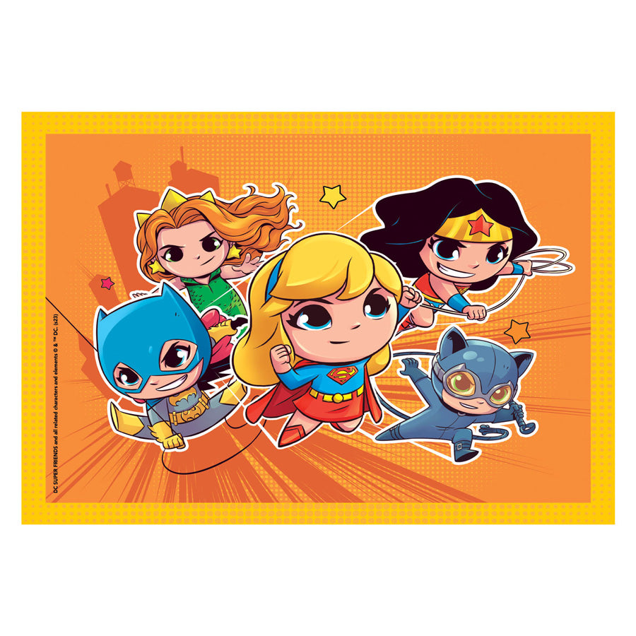 Clementoni jigsaw puzzle 4in1 DC Super Friends