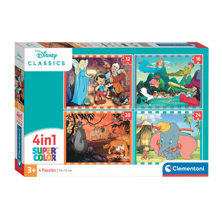 Animaux Clementoni Legpuzzel 4in1