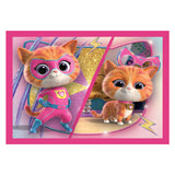 Clemenstoni jigsaw Puzzle 4in1 Super Kitties