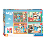 Clemenstoni jigsaw Puzzle 4in1 Bluy