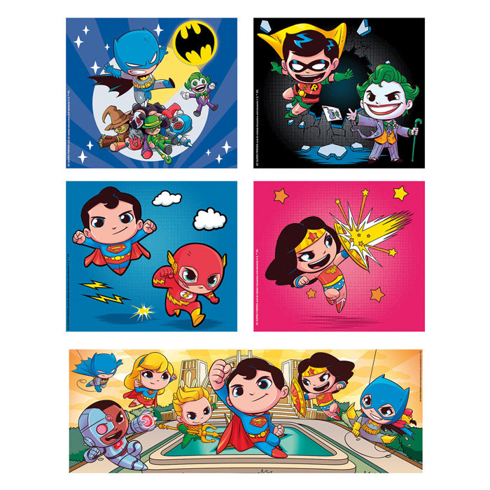 Clemensoni jigsaw Puzzle Super Faarf 10in1 DC Comics