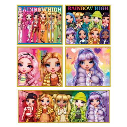 Clementoni jigsaw puzzle super color 10in1 rainbow high
