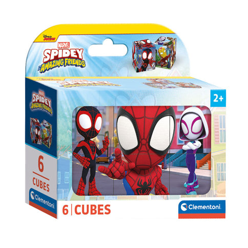 Clemenstoni Block Puzzle Spidy a seng erstaunlech Frënn, 6st.