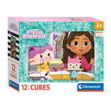 Clementoni Block Puzzle Gabbys Dollhouse, 12: e.