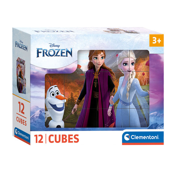 Clementoni Block Puzzle Frozen, 12e.