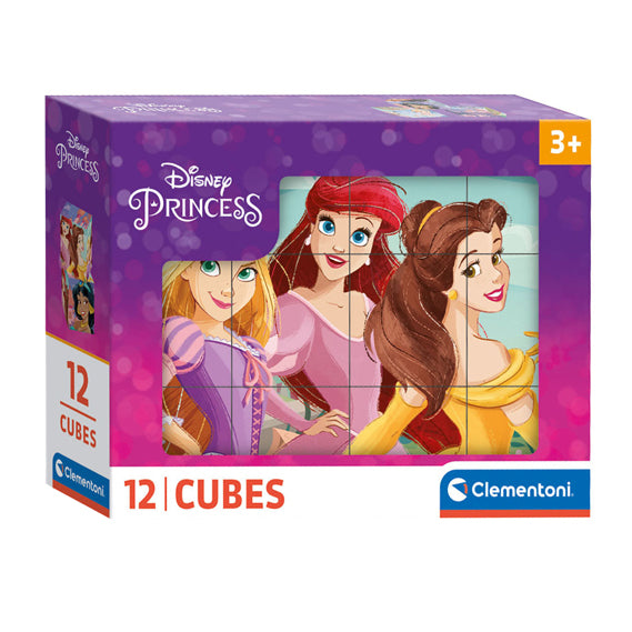 Clementoni Block Puzzle Princess, 12st.