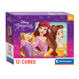 Clementoni Block Puzzle Princess, 12e.