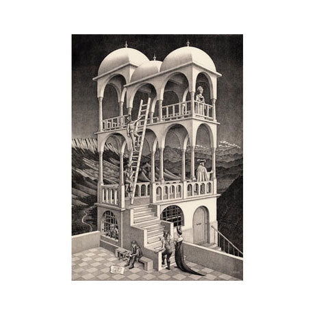 Clementoni jigsaw puzzle m. C. Escher Belverder, 1000st.