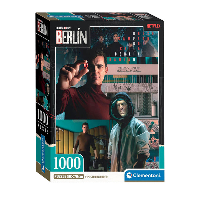 Clementoni Jigsaw Puzzle La Casa de Papel III, 1000st.