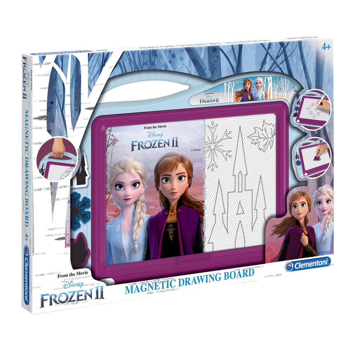 Clementoni magnetic drawing board frozen