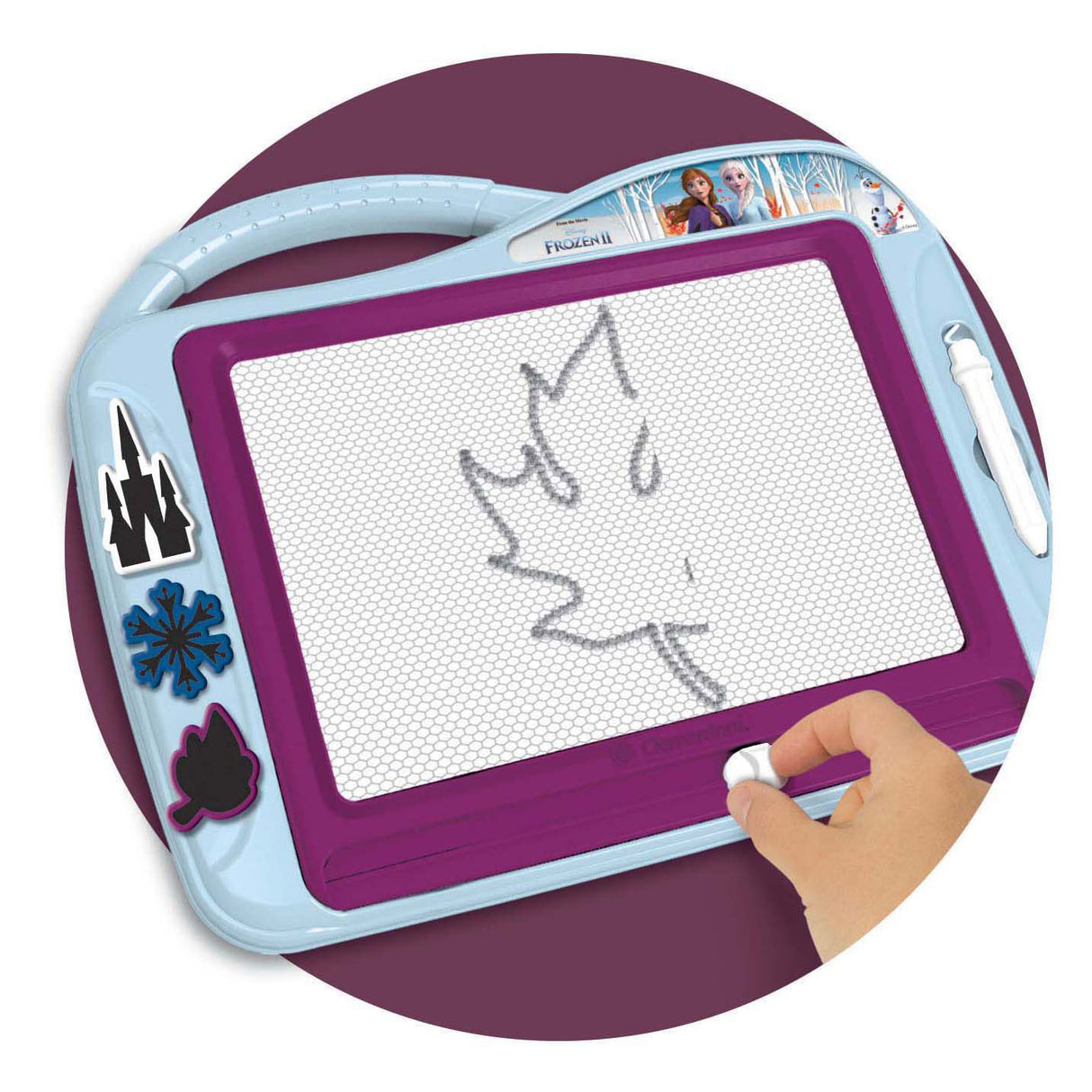 Clementoni magnetic drawing board frozen