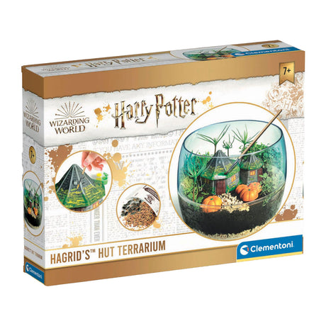 Clementoni harry potter hagrid's hut terrarium miniatyrtillverkningsset