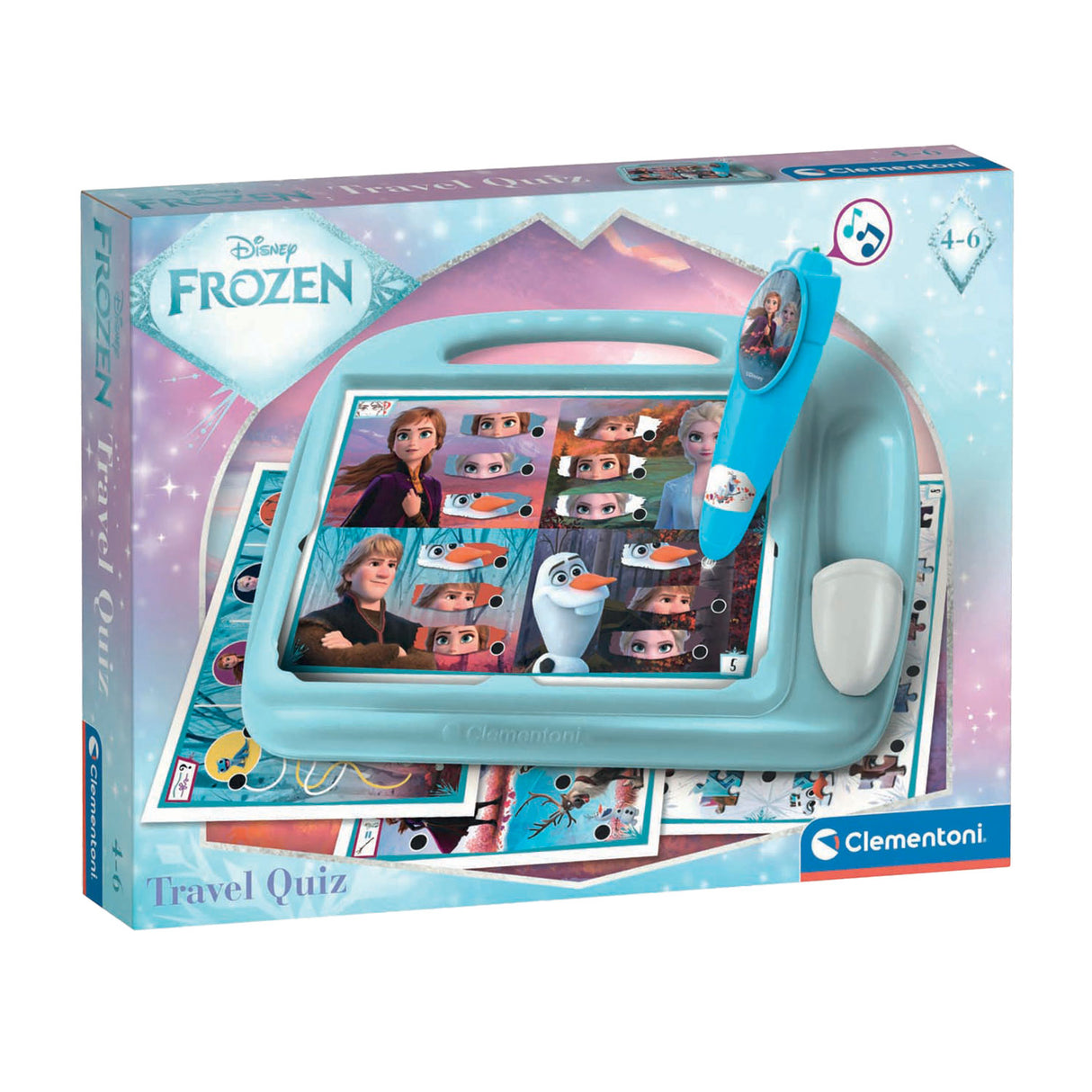 Clementoni frozen quizzy reisspel