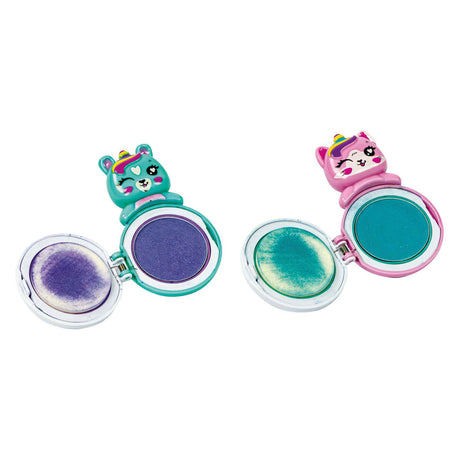 Clementoni - crazy chic - giz de cabelo - unicórnio - roxo verde - a partir de 6 anos