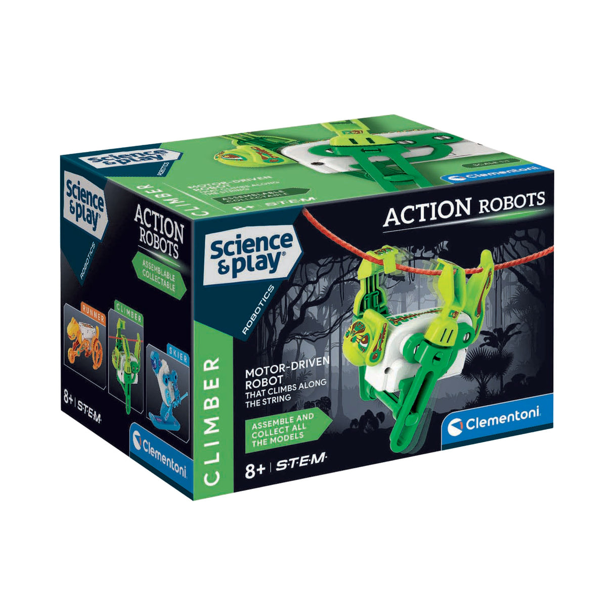Clementoni science game - robots sports climber