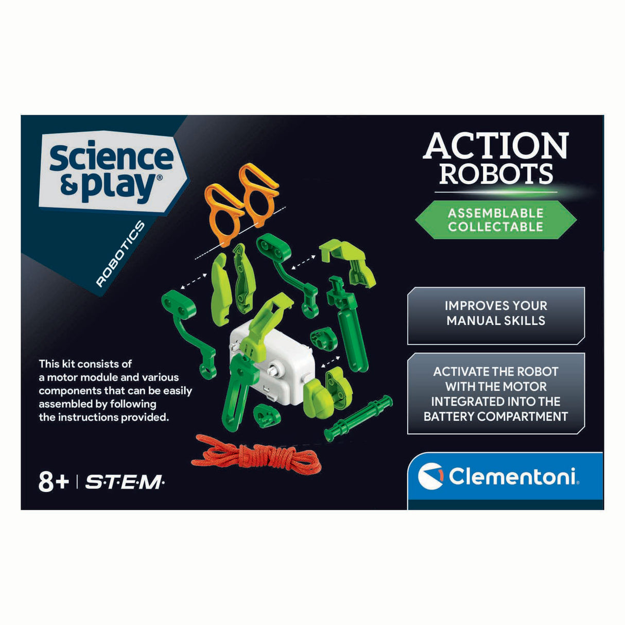Clementoni science game - robots sports climber