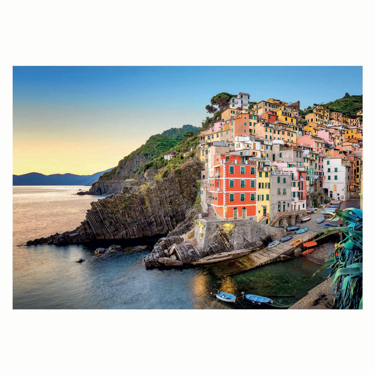 Clementoni jigsaw puzzle coast of riomaggiore, 500 pcs.