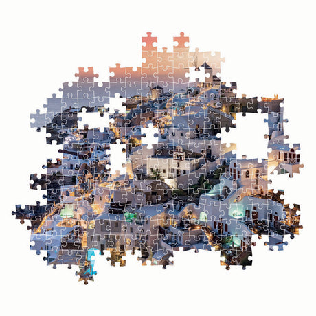 Puzzle Clementoni odcienie Santorini, 1000 szt.