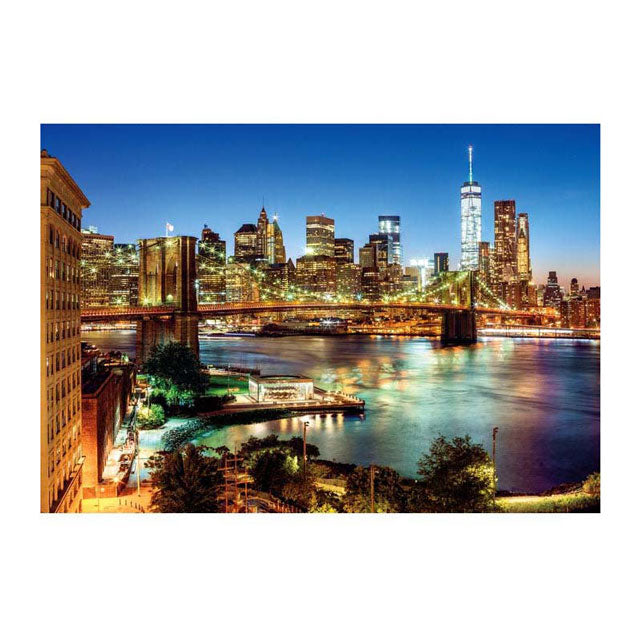 Clementoni puzzle brooklyn bridge lights, 6000 pcs.