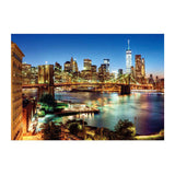 Clementoni puzzle brooklyn bridge lights, 6000 pcs.