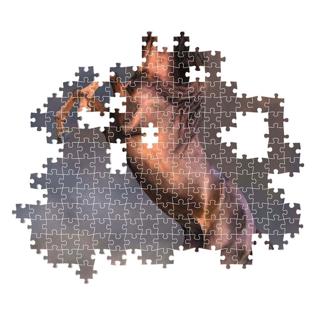 Clementoni jigsaw puzzle wild red stallion, 500 pcs.