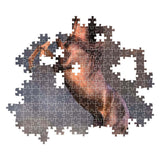 Clementoni jigsaw puzzle wild red stallion, 500 pcs.