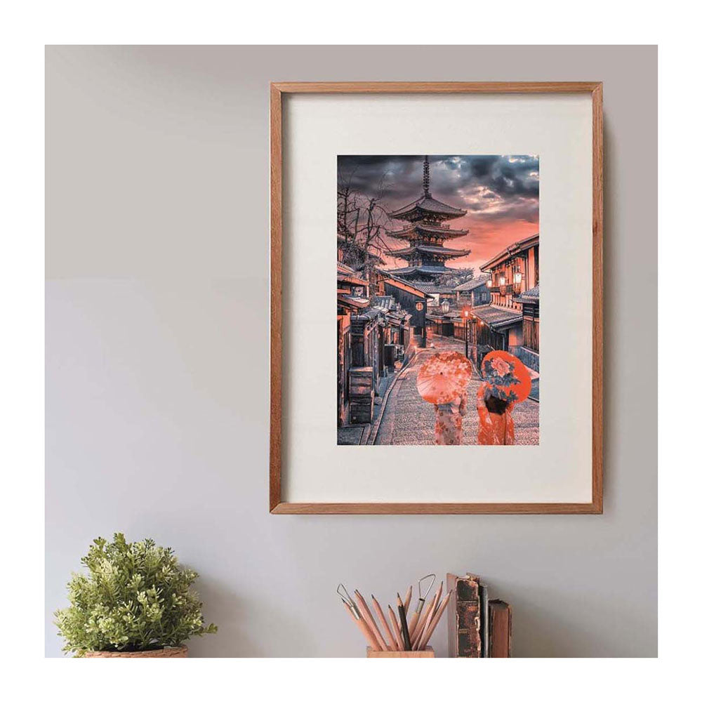 Clementoni - puzzle - 500 pieces - evening in Kyoto - puzzle for adults - high quality collection