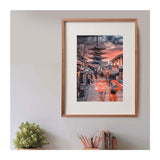 Clementoni - puzzle - 500 pieces - evening in Kyoto - puzzle for adults - high quality collection