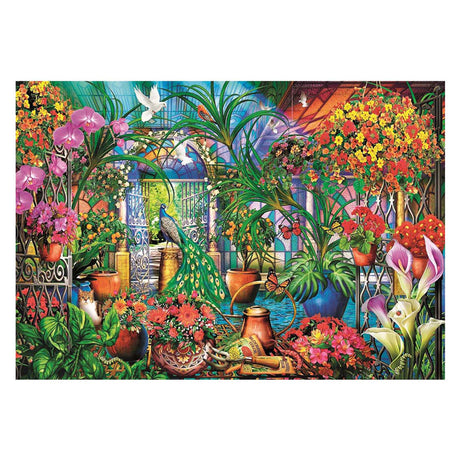 Clementoni Puzzel d'Treibhausfleeg, 500 Stéck.