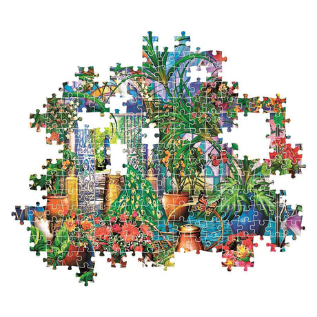 Clementoni Puzzel d'Treibhausfleeg, 500 Stéck.