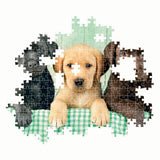Clementoni jigsaw puzzle three labs, 1000 pcs.