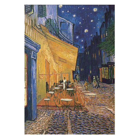 Clementoni puslespill kaféterrasse v. gogh, 1000 stk.