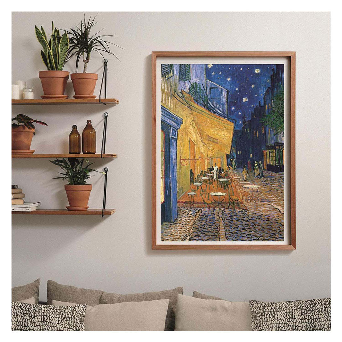 Clementoni jigsaw puzzle café terrace v. gogh, 1000 pcs.