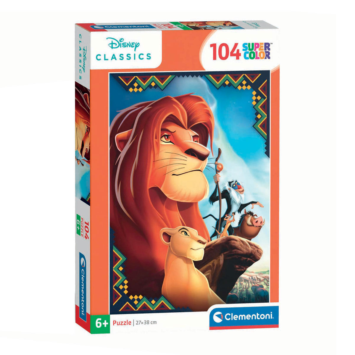 Clementoni - puzzle - 104 pieces - Disney Lion King - children's puzzle - from 6 years