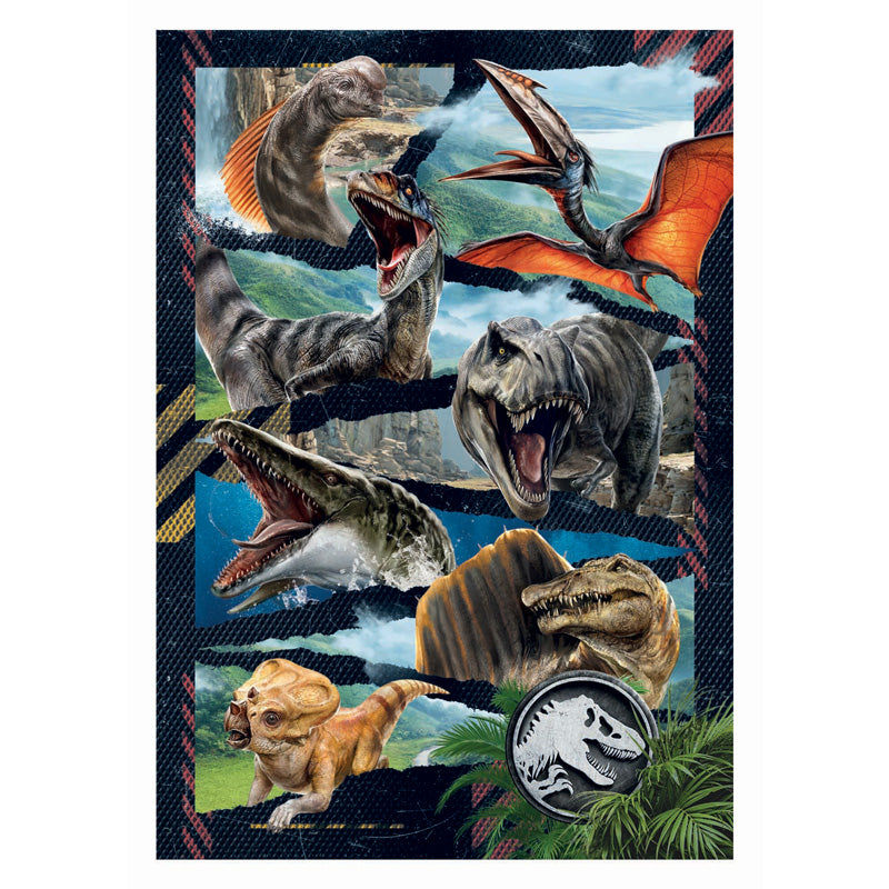Clementoni galvosūkis super jurassic world, 300vnt.