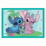Clementoni super color jigsaw puzzle 4in1 stitch