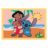 Clementoni super color jigsaw puzzle 4in1 stitch