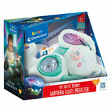 Clementoni bébé lapin peluche interactive aurores boréales