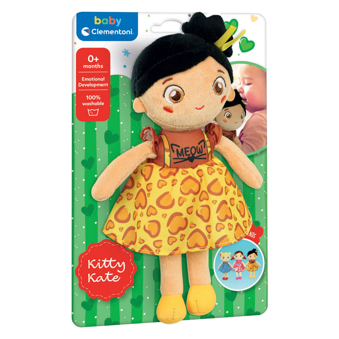 Clementoni Baby Soft Plush Doll Kitty Kate